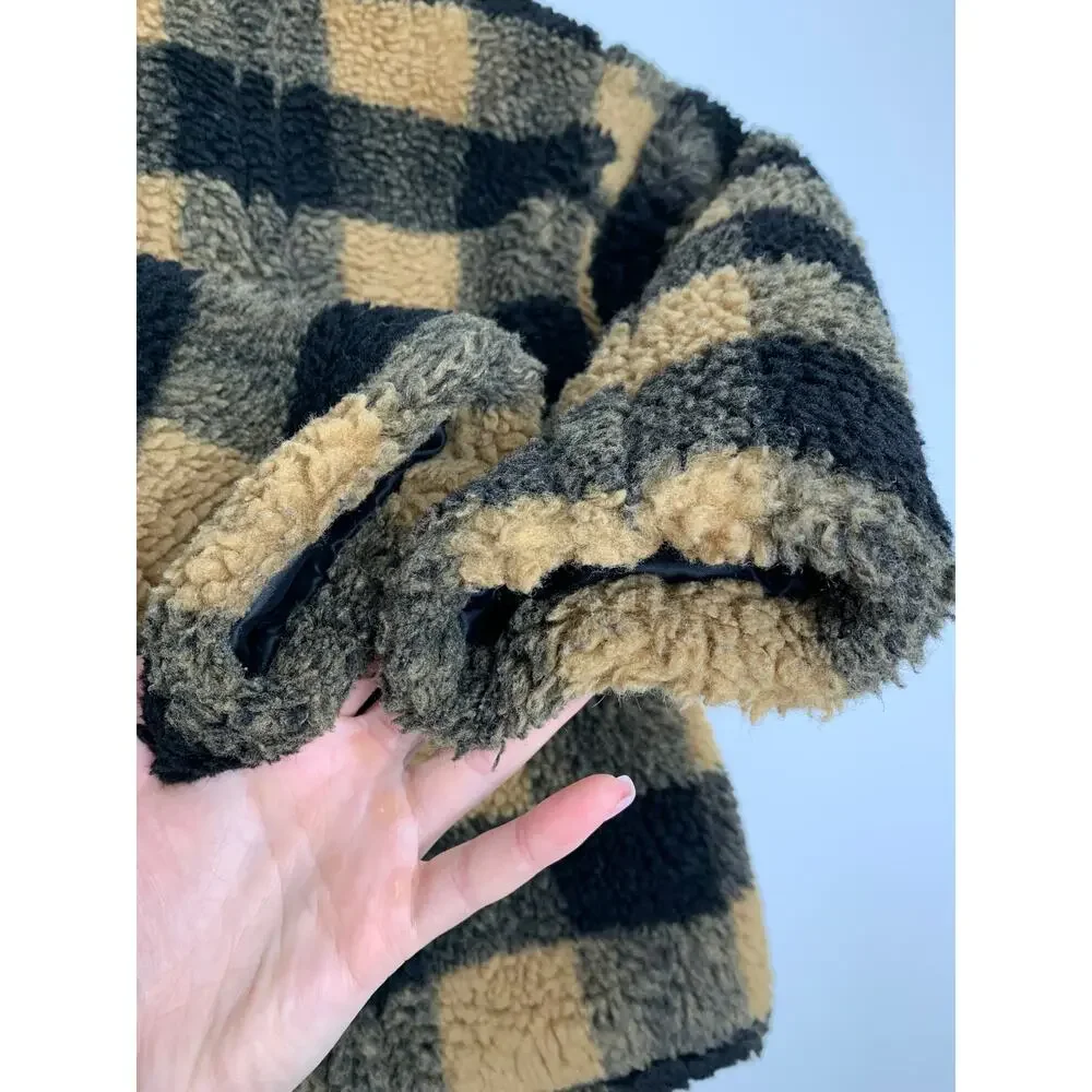 Stand Studio Marina Mini Plaid Jacket Black Nougat Kids 6YR